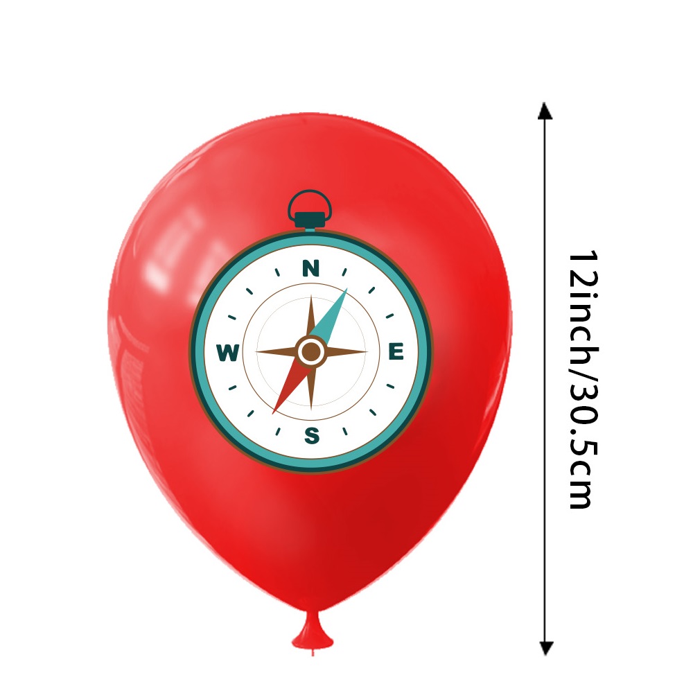 9pcs Happy Camping Balloon, Ou - Outdoor Adventure Birthday Party review and price